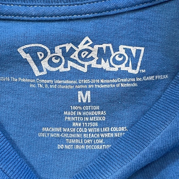 POKEMON MENS MEDIUM SHIRT, Excellent Condition, Clean, Cute - Picture 3 of 7